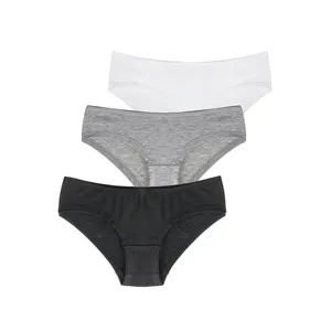 شورت زنانه پنتی مدل BO10713 پنبه ای بسته 3 عددی