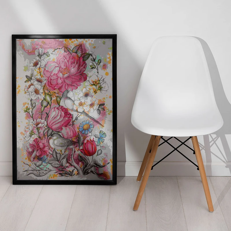 تابلو صبا طرح مدل دکوراتیو کد 170