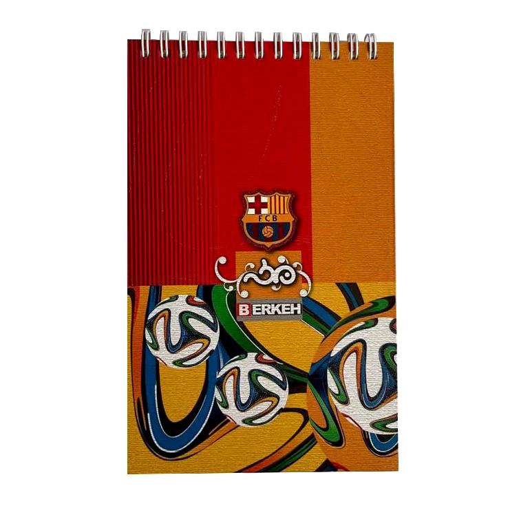 دفترچه یادداشت 100برگ برکه مدل خبرنگاری بزرگ کد 6110