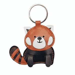 جاکلیدی چرمی مدل راکون