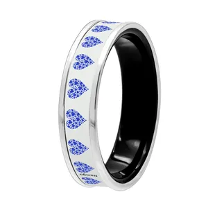 انگشتر ناکسیگو مدل شب تاب طرح قلب کد RB15570