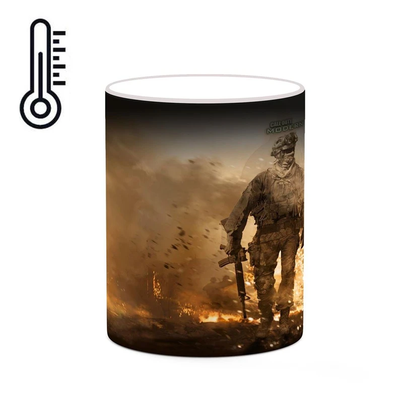 ماگ حرارتی کاکتی مدل بازی Call Of Dutyː Modern Warfare 2 کد mgh27864