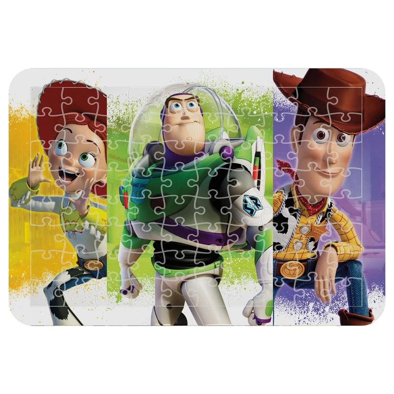 پازل 54 تکه اطلس آبی طرح انیمیشن داستان اسباب بازی مدل P1235