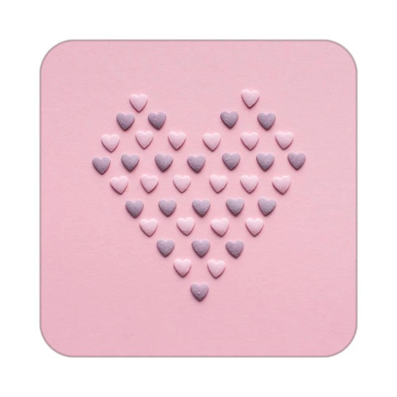 زیر لیوانی کاکتی طرح عاشقانه مدل mp37151