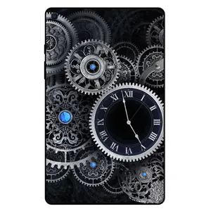 کاور مگافون طرح ساعت مدل 7741 مناسب برای تبلت سامسونگ Galaxy Tab A 10.1 2019 / T510 / T515