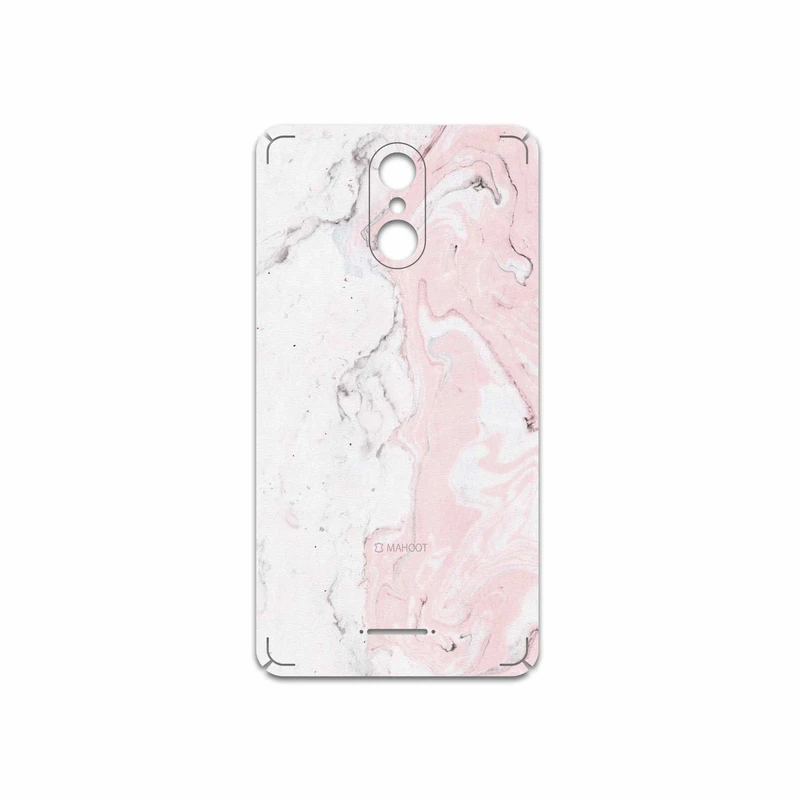 برچسب پوششی ماهوت مدل Blanco-Pink-Marble مناسب برای گوشی موبایل تکنو WX3F LTE