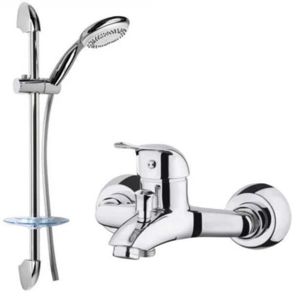 شیر حمام فاخته مدل پاندورا اردکی k به همراه علم دوش مجموعه 2 عددی