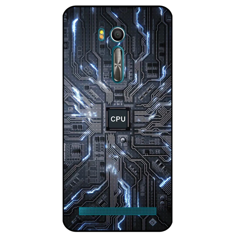 کاور مگافون طرح مدار مدل 8009 مناسب برای گوشی موبایل ایسوس Zenfone Go / ZB551KL