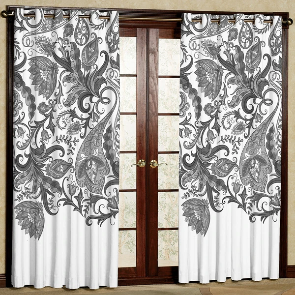 پرده مدل هازان پانچی کد 1 سایز 280x140 سانتی متر