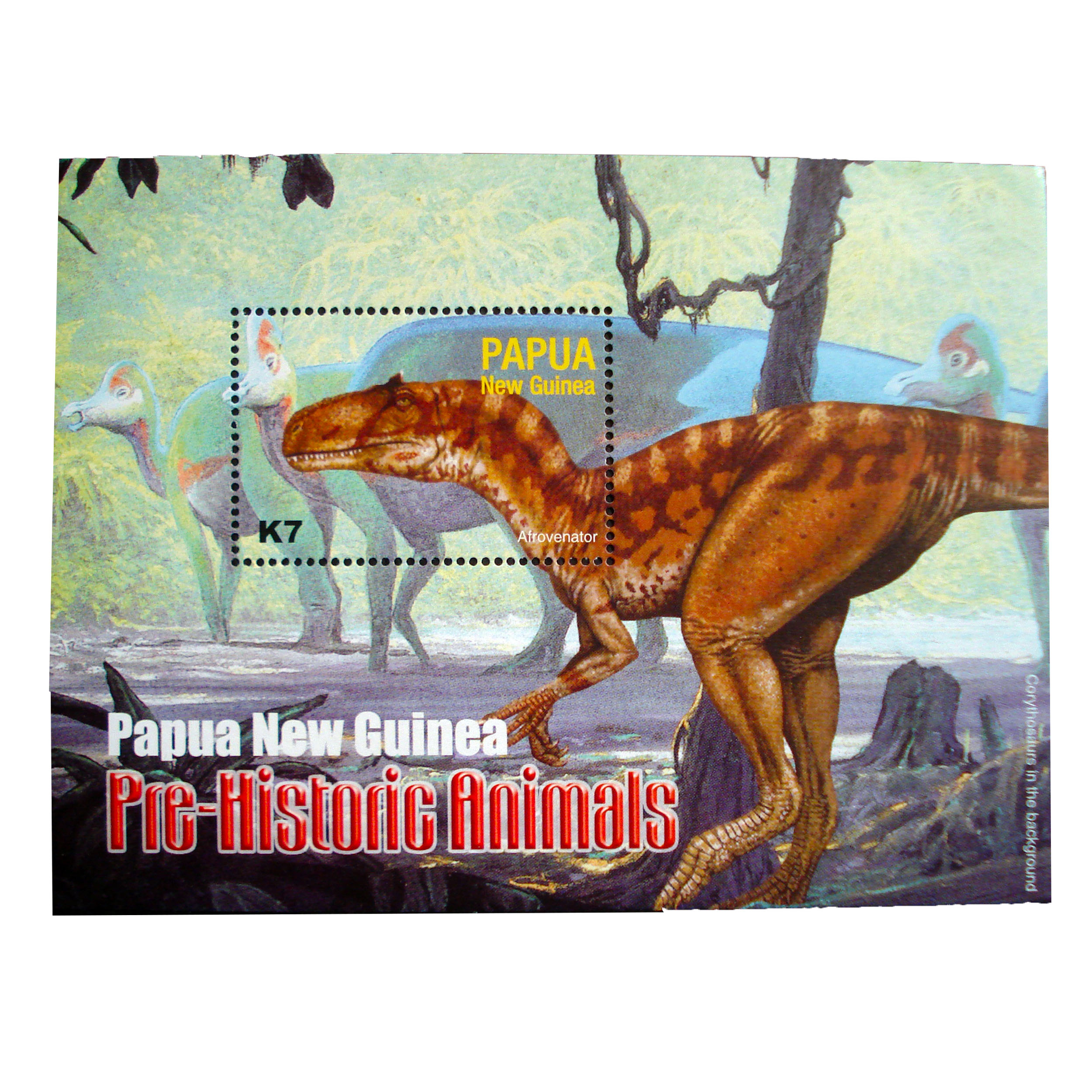 تمبر یادگاری مدل دایناسور کد din-640