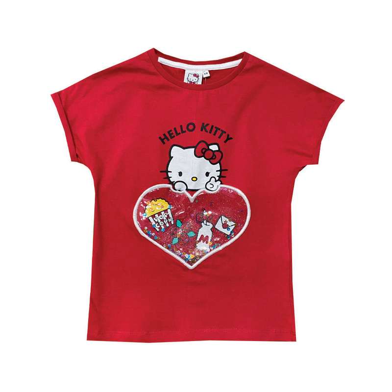 تی شرت آستین کوتاه دخترانه مدل 472179