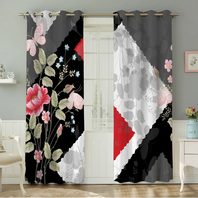 پرده نیروانا طرح مدرن مدل هازان کد 4505 سایز 140×280 سانتی متر