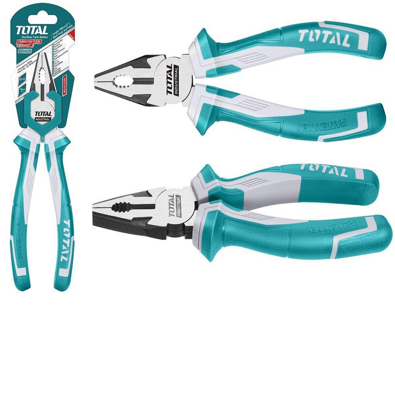 انبردست صنعتی توتال مدل THT210706 سایز 7 اینچ