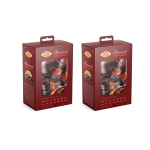 شکلات تافی کاکائویی با روکش شکلات نادی - 400 گرم بسته 2 عددی