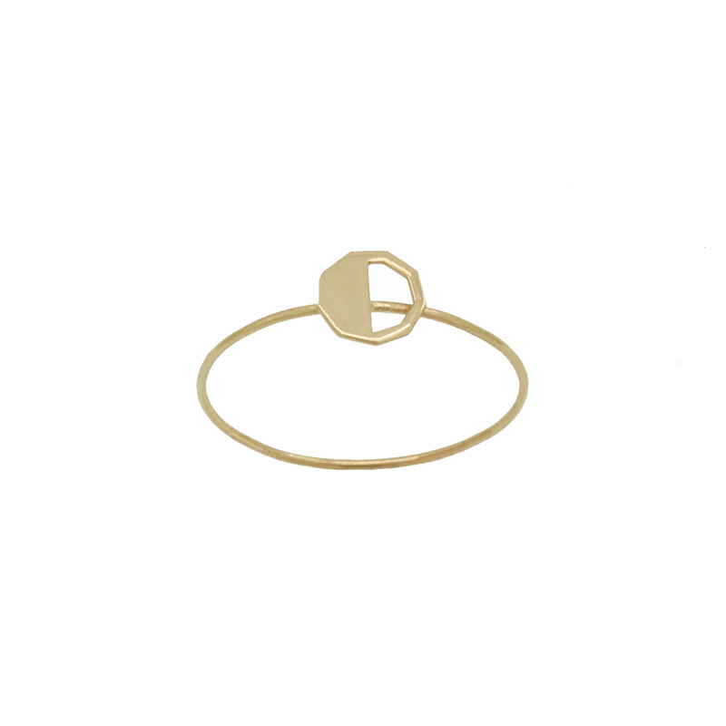 انگشتر طلا 18 عیار زنانه مایا ماهک مدل MR1440  سایز 53