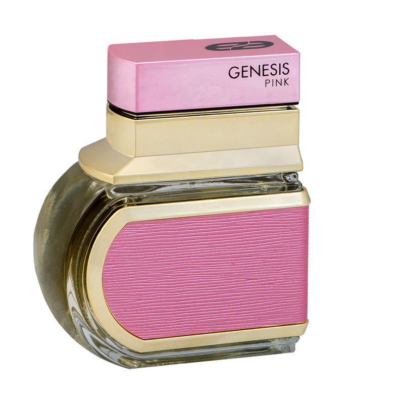 ادو تویلت زنانه عماد آرا مدل Genesis Pink حجم 100 میلی لیتر به همراه اسپری خوشبو کننده بدن زنانه عماد آرا مدل Genesis حجم 200 میلی لیتر