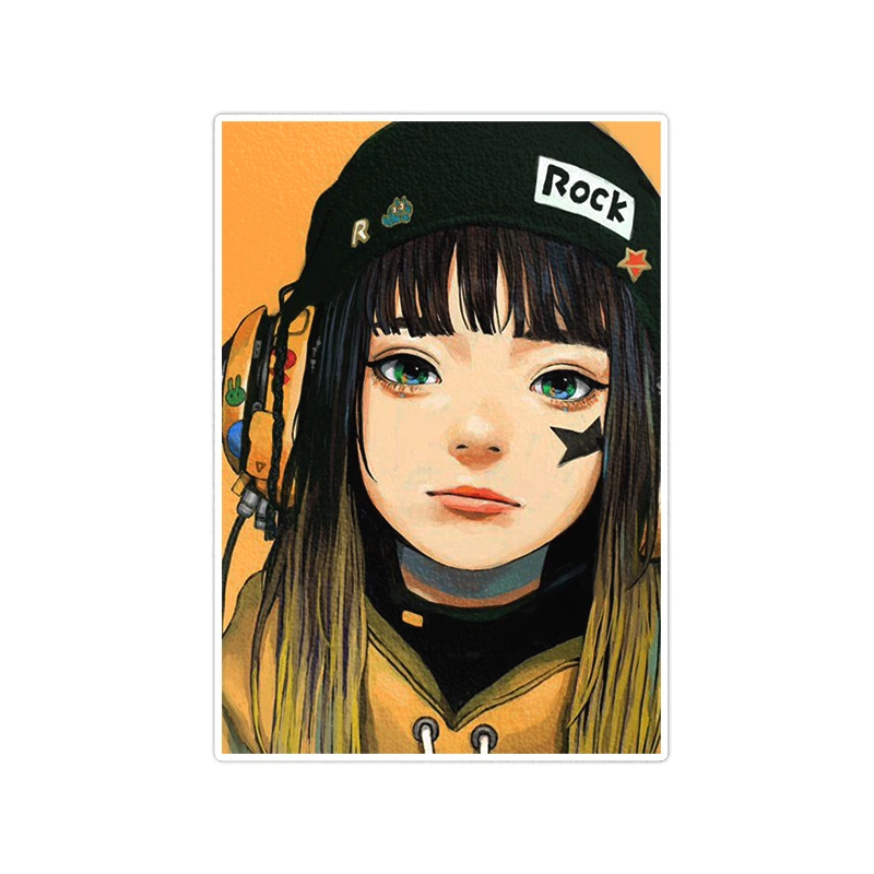    استیکر لپ تاپ ویندی دیزاین طرح anime مدل vindi1174