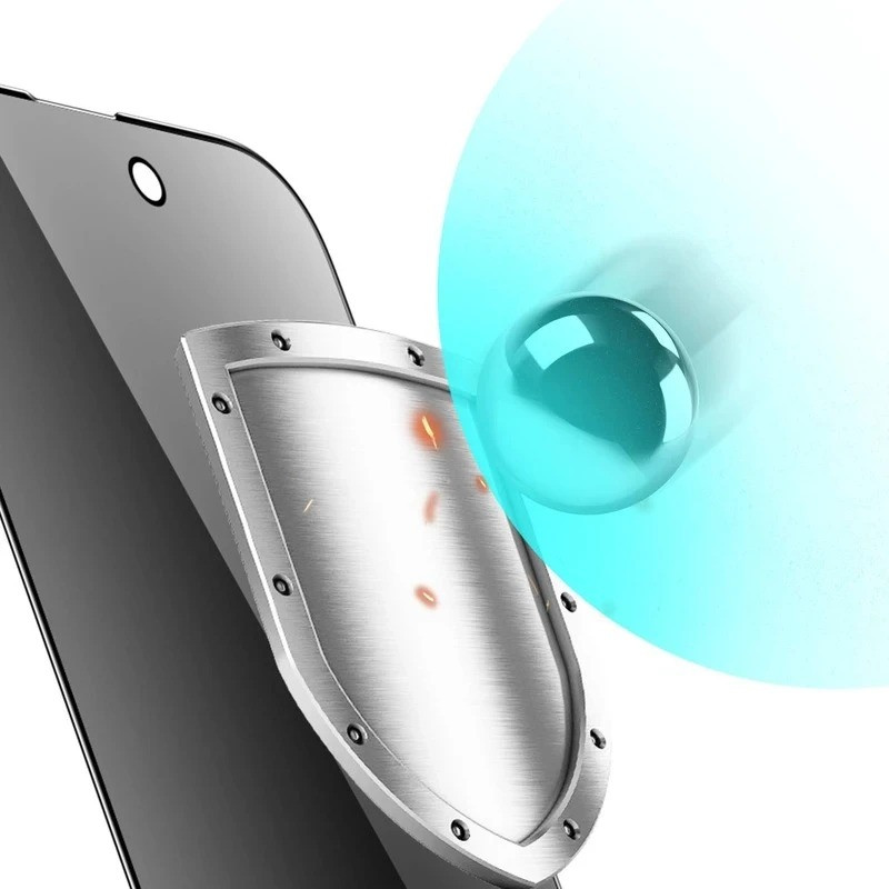 محافظ صفحه نمایش حریم شخصی گرین لاین مدل 9H Steve Privacy مناسب برای گوشی موبایل اپل iPhone 17 Pro Max