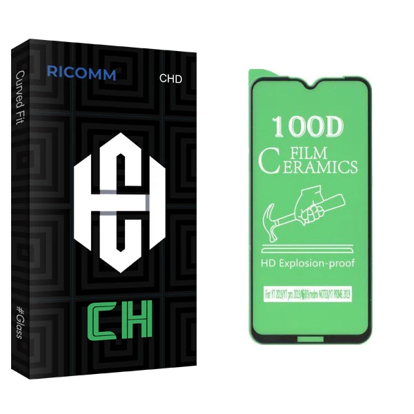 محافظ صفحه نمایش سرامیکی ریکام مدل CH glass مناسب برای گوشی موبایل شیائومی Redmi Note 8