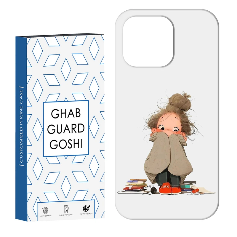 کاور قاب گارد گوشی طرح  دختر ملوس کد Dimo-964 مناسب برای گوشی موبایل اپل IPHONE 14 PRO   