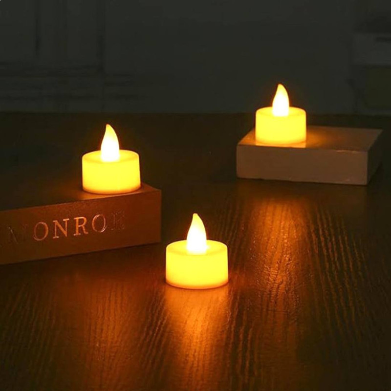 شمع ال ای دی وارمر مدل Flashing مجموعه 6 عددی