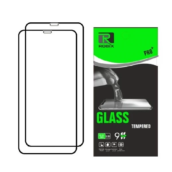 محافظ صفحه نمایش روبیکس مدل FLipR مناسب برای گوشی موبایل اپل iPhone XR بسته دو عددی
