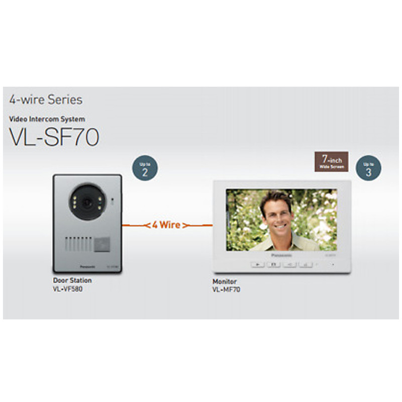 دربازکن تصویری پاناسونیک مدل VL-SF70 BX