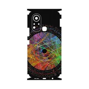 MAHOOT Mathematical Geometric Shape 2-FullSkin Cover Sticker for Infinix Hot 11s