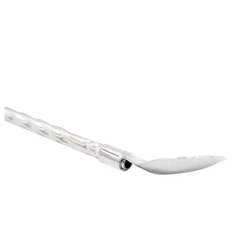 قاشق شربت خوری مدل نی دار کد 1100 بسته 6 عددی