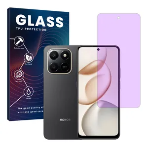 Glass Eye Care model purple filter screen protector suitable for Honor X7d Mobile phone 