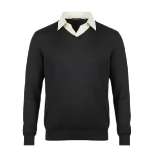 پلیور یقه برگردان مردانه سی اند ای مدل 15002730