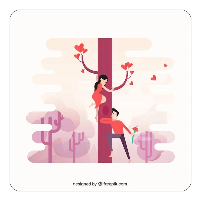 مگنت کاکتی طرح عاشقانه مدل mp36964