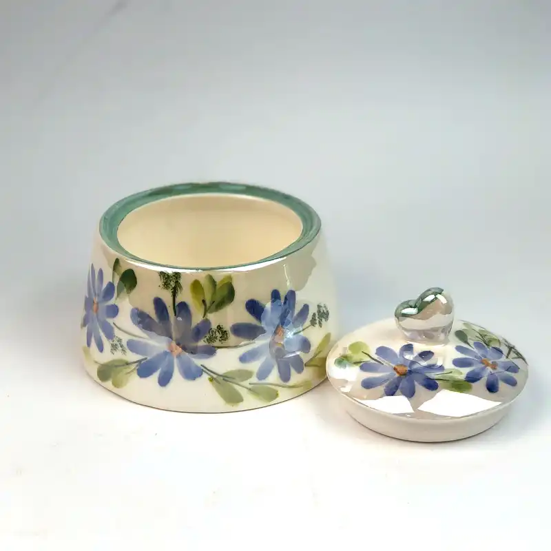 قندان سرامیکی مدل لاستر شکوفه