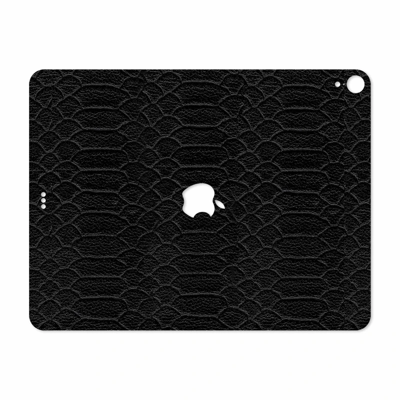 برچسب پوششی ماهوت مدل Black-Snake-Leather مناسب برای تبلت اپل iPad Pro 12.9 (GEN 3) 2018 A2014