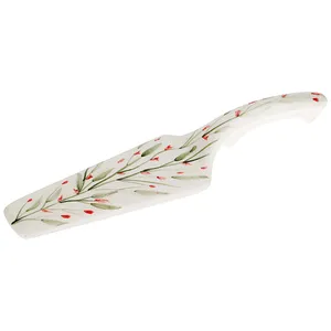 کفگیر سرو کیگ طرح گل مدل gz14108