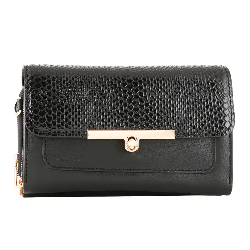 ست کیف و کفش زنانه چرم یلسان مدل لیندا کد TARA-ARS-MAN-ATS-MRV-305-msk  به همراه کمربند و جاکارتی و جاکلیدی