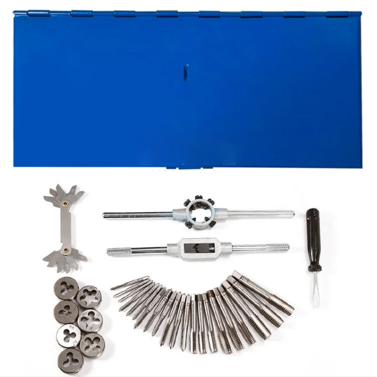 قلاویز و حدیده مدل M3 - M12 مجموعه 32 عددی قلاویز و حدیده مدل M3 - M12 مجموعه 32 عددی