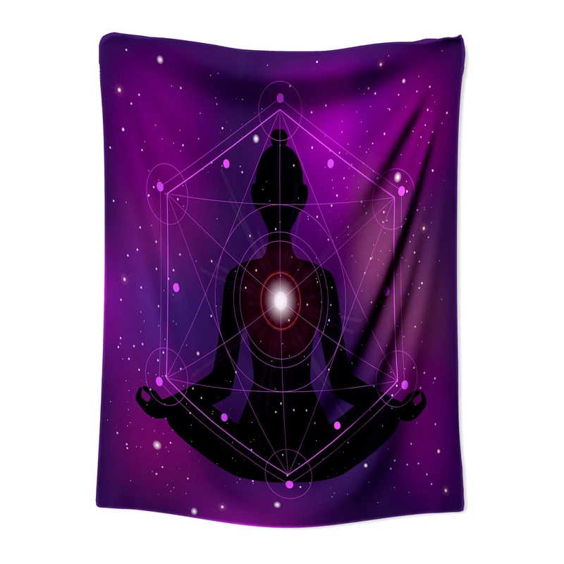 پوستر پارچه ای مدل بکدراپ بلک لایت کد 1206