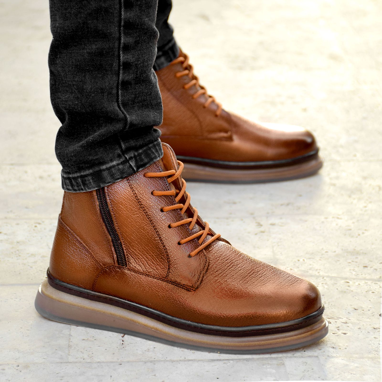 نیم بوت مردانه مدل بلنزا کد HN.1607 -  - 13