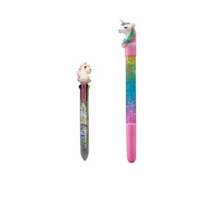 خودکار طرح یونیکورن مدل مینی کد 02 به همراه روان نویس