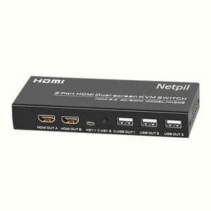 سوییچ دو پورت HDMI KVM نت پیل مدل HK202