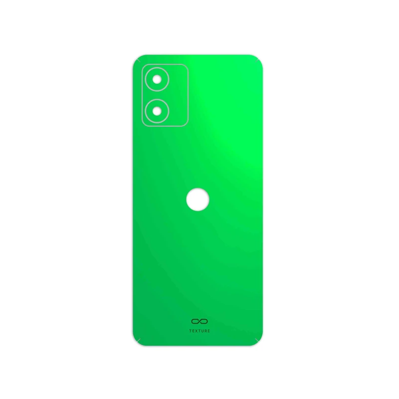 برچسب پوششی ماهوت مدل Matte-Green مناسب برای گوشی موبایل موتورولا Moto E13