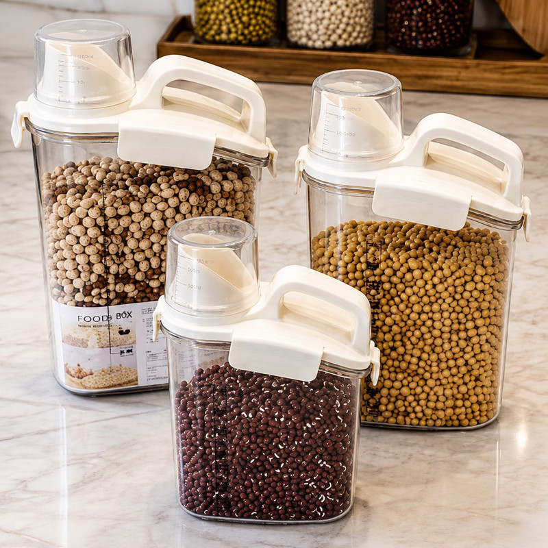 بانکه مدل اکرولیک پیمانه دار FOOD BOX کد KJ-27