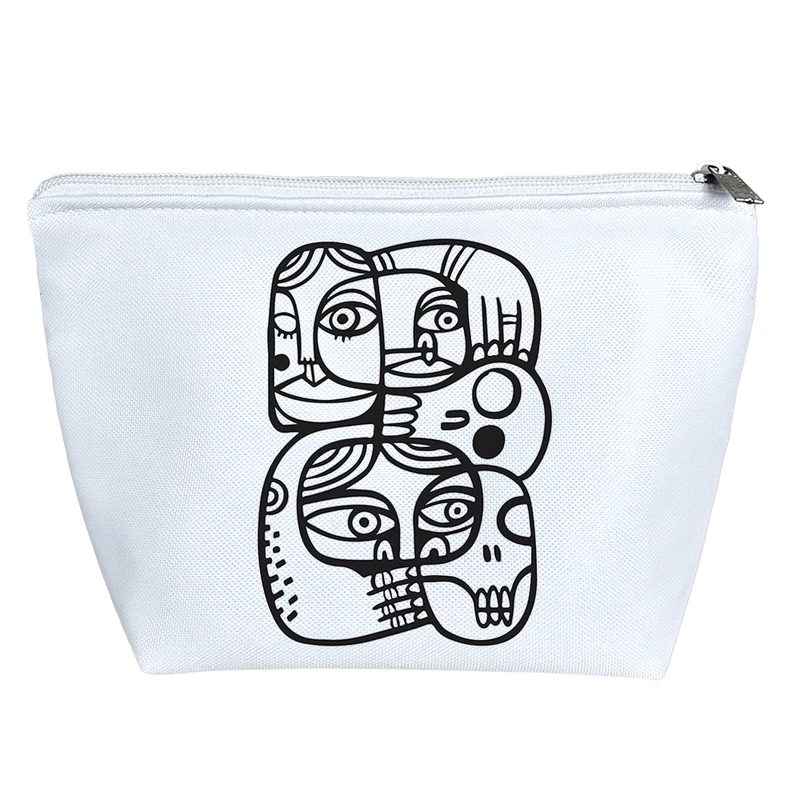 کیف لوازم آرایش دخترانه خندالو مدل چهره کد 7438