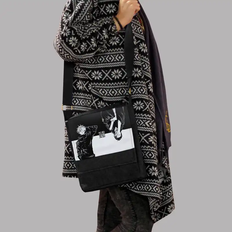 کیف رودوشی چی چاپ طرح انیمه جوجوتسو کایسن کد 65423