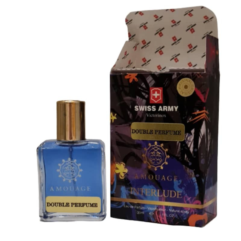 عطر جیبی مردانه سوئیس آرمی مدل Amouage Interlude حجم 30 میلی لیتر عطر جیبی مردانه سوئیس آرمی مدل Amouage Interlude حجم 30 میلی لیتر