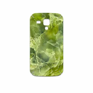 MAHOOT Green Crystal Marble Cover Sticker for Samsung Galaxy S Duos GT S7562