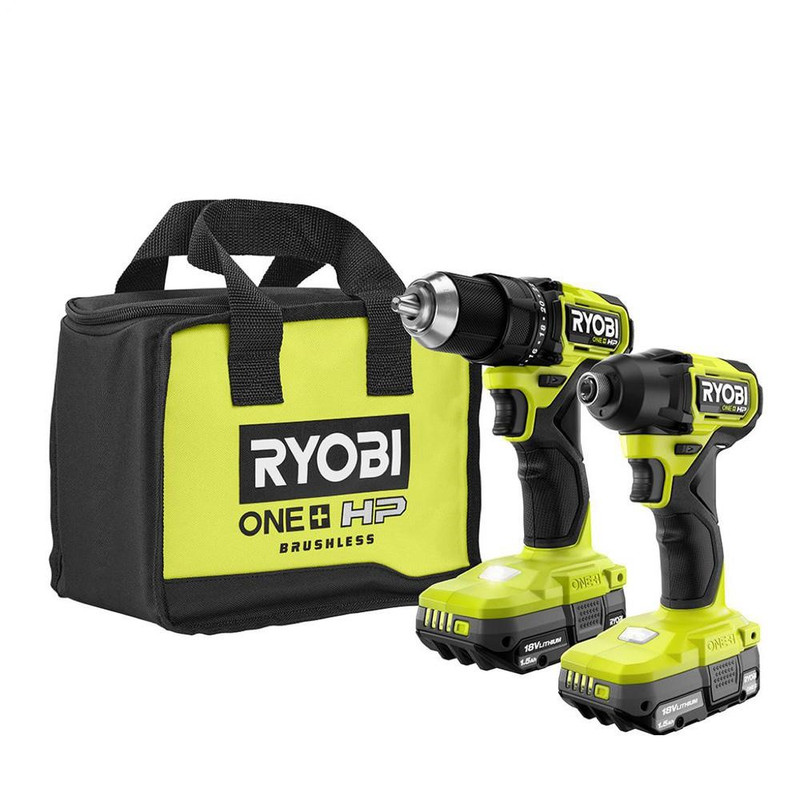 مجموعه دو عددی دریل و پیچ گوشتی شارژی ریوبی مدل PSBCK01K