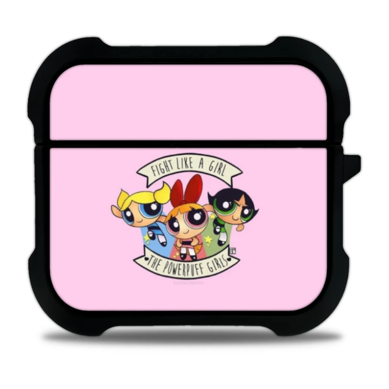 کاور آکام مدل AAP3CASHW-POWERPUFF GIRLS16  مناسب برای کیس اپل ایرپاد 3