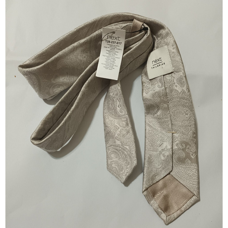 ست کراوات و دستمال جیب نکست مدل SMC128